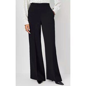 Ann Taylor - The Wide Leg Pant in Fluid Crepe - Size 10